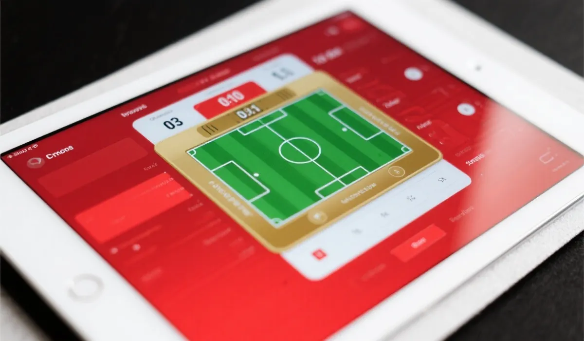 实时比分与事件面板示意图