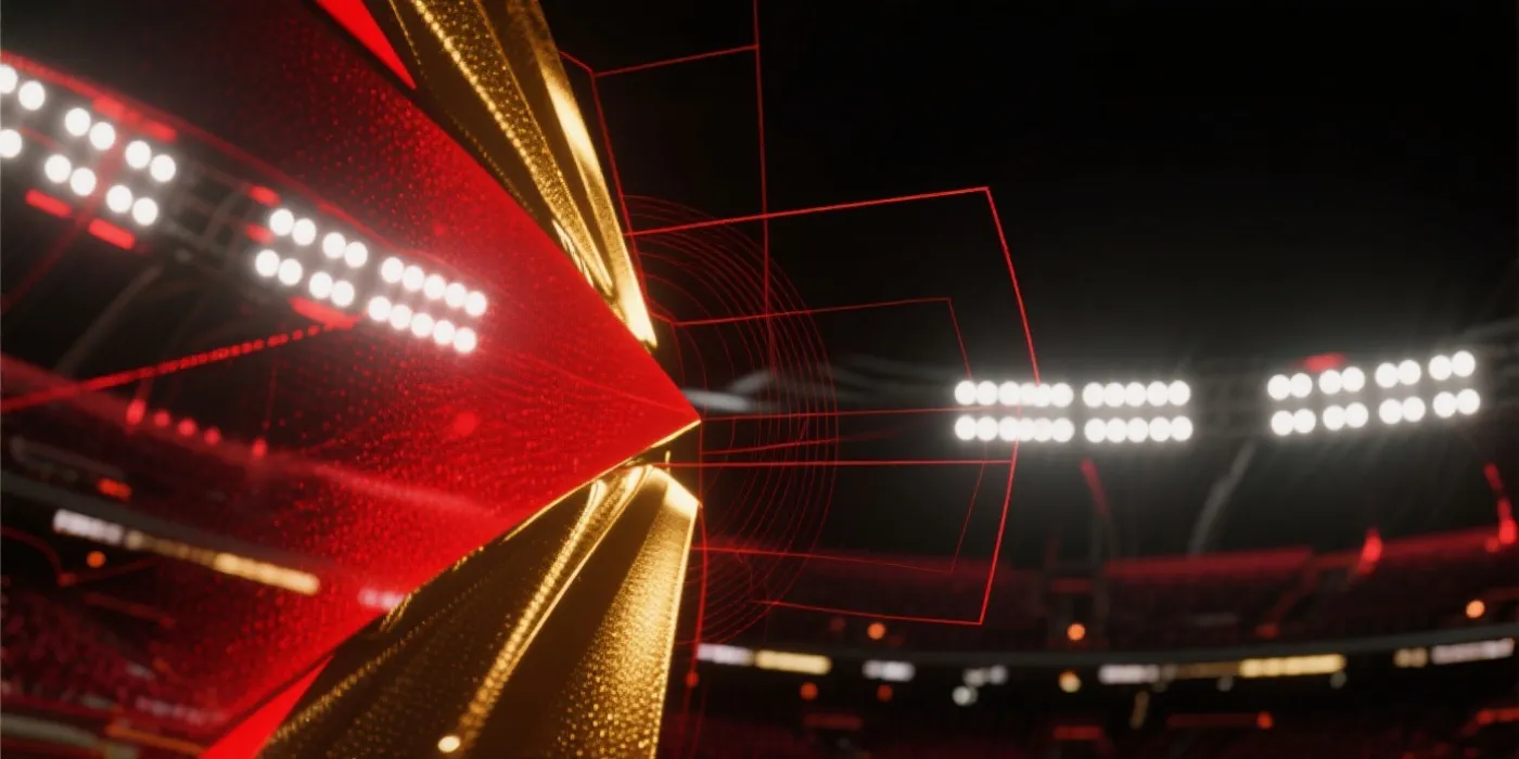 高对比度赛事分析氛围图